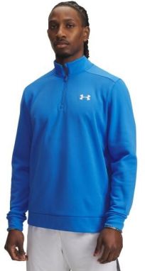 Under Armour ARMOUR FLEECE 1/4 ZIP Pánska flísová mikina, modrá, veľkosť M