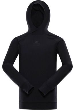 ALPINE PRO LIGHT Pánska športová mikina, čierna, veľkosť