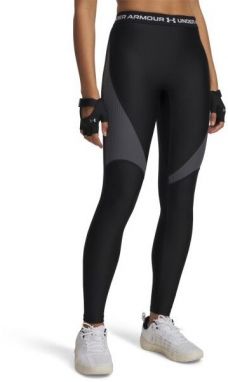 Under Armour HEATGEAR RIB LEGGING Dámske legíny, čierna, veľkosť