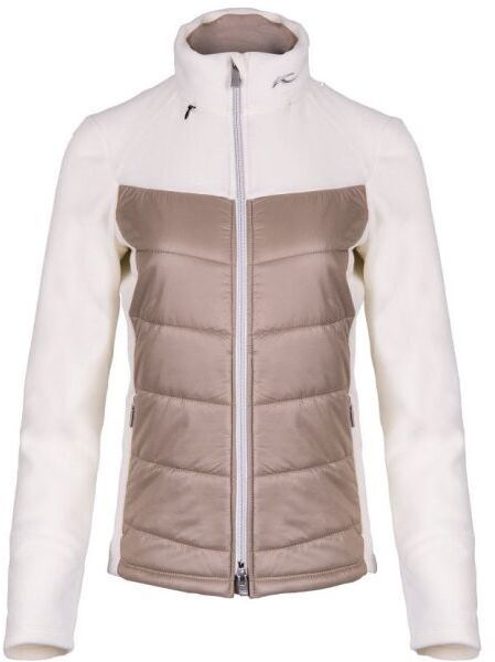 Kjus MUNDIN MIDLAYER JACKET W Dámska stredná vrstva, béžová, veľkosť