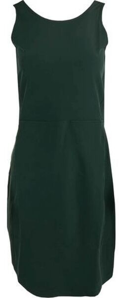 ALPINE PRO VILEMA Dámske šaty na ramienka, tmavo zelená, veľkosť