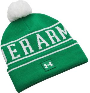 Under Armour HALFTIME POM Zimná čiapka, zelená, veľkosť