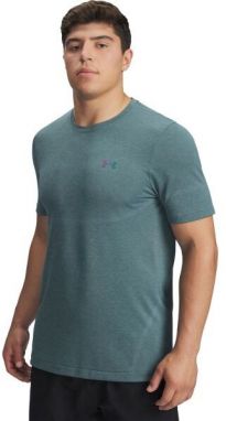 Under Armour RUSH LEGACY Pánske športové tričko, svetlomodrá, veľkosť L
