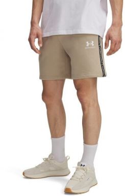 Under Armour ICON FLEECE SHORTS Pánske šortky, béžová, veľkosť L