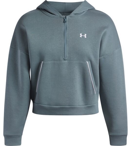 Under Armour RIVAL FLEECE PIPED Dámska mikina, svetlomodrá, veľkosť S