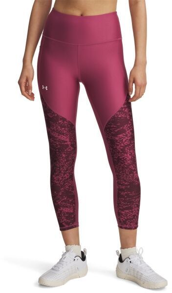 Under Armour TECH PRINT PANEL ANKLE Dámske legíny, červená, veľkosť