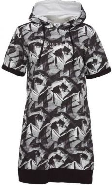 Russell Athletic SS HOODY DRESS Dámske šaty, čierna, veľkosť