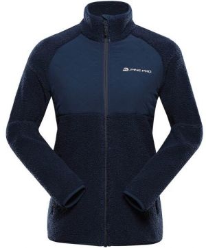 ALPINE PRO FERADA 2 Dámska hrejivá mikina, tmavo modrá, veľkosť