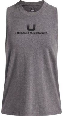 Under Armour VARSITY U TANK Dámske tielko, sivá, veľkosť M