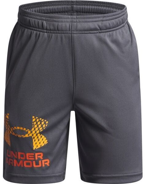 Under Armour TECH LOGO Chlapčenské kraťasy, sivá, veľkosť M