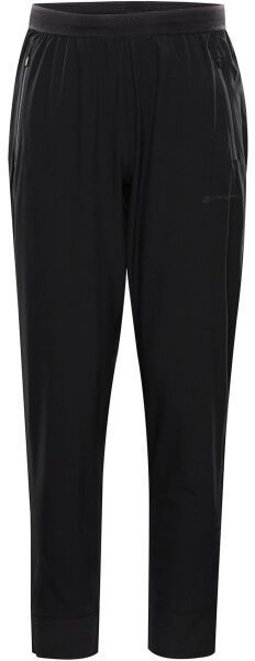 ALPINE PRO ERMEN Pánske softshellové nohavice, čierna, veľkosť