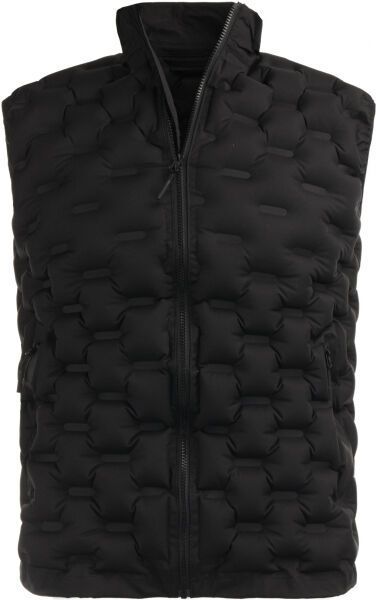 ALPINE PRO HERDEN Zateplená vesta, čierna, veľkosť