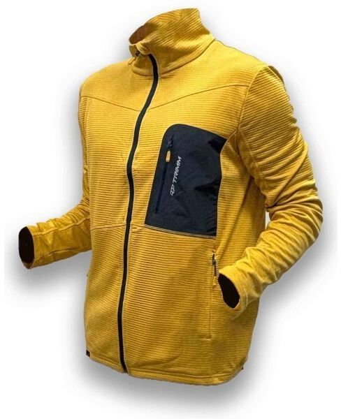 TRIMM MICRON Pánska mikina, žltá, veľkosť