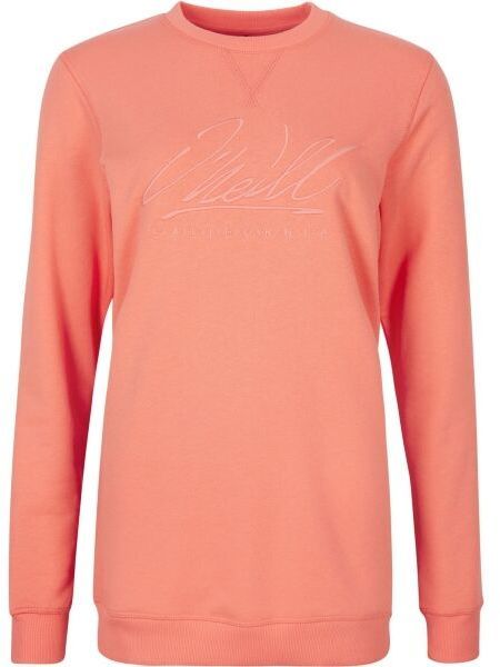 O'Neill SCRIPT CREW Dámska mikina, oranžová, veľkosť