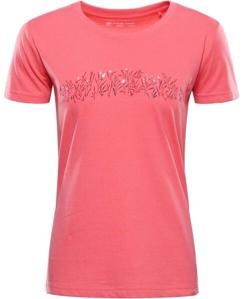 ALPINE PRO TERMESA 3 Dámske tričko, červená, veľkosť