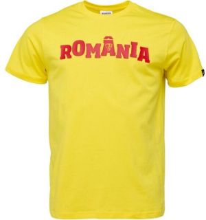 Joma FED. FUTBOL RUMANÍA 4TH REPLICA OPT G SHORT SLEEVE T-SHIRT Pánske tričko, biela, veľkosť XXXL