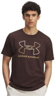 Under Armour GL FOUNDATION Pánske tričko, hnedá, veľkosť