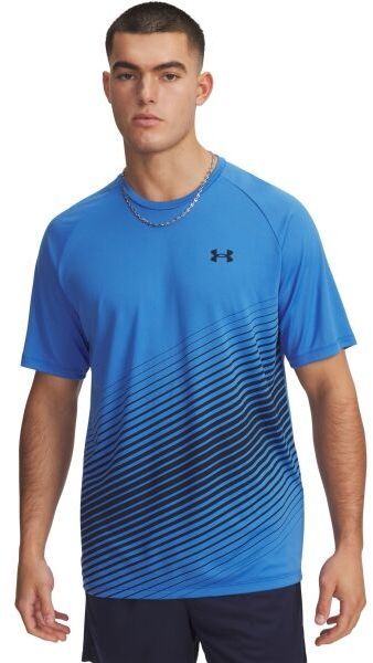 Under Armour TECH FADE Pánske tričko, modrá, veľkosť XXXL