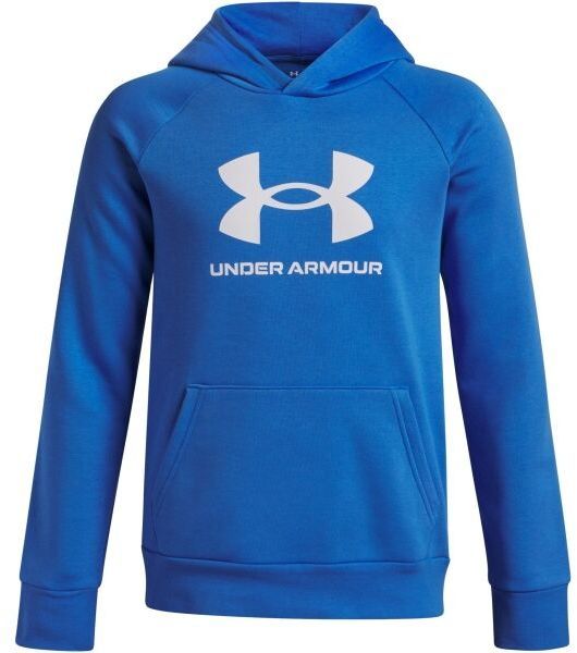 Under Armour RIVAL FLEECE BL HOODIE Chlapčenská mikina, modrá, veľkosť XL