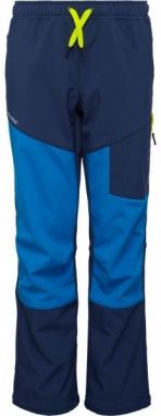 Lewro DIEDE Chlapčenské softshellové nohavice, tmavo modrá, veľkosť 128-134