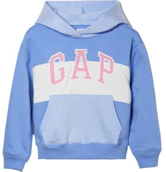 GAP V-FA LOGO HERITAGE PO Dievčenská mikina, modrá, veľkosť
