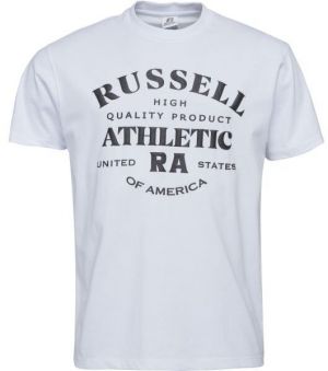 Russell Athletic T-SHIRT Pánske tričko, biela, veľkosť