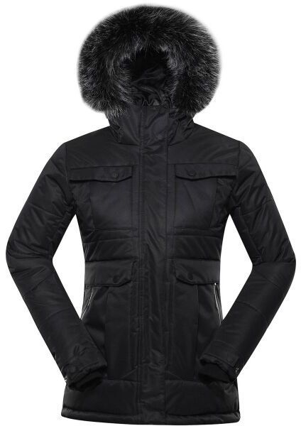 ALPINE PRO EGYPA Dámska zimná bunda, čierna, veľkosť