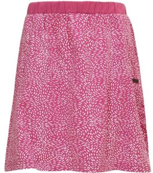 ALPINE PRO GESBO Detská letná sukňa, červená, veľkosť 140-146