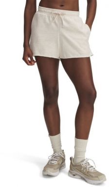 Under Armour RIVAL TERRY SHORT Dámske šortky, béžová, veľkosť L