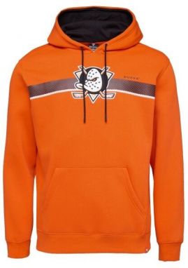 FANATICS ANAHEIM DUCKS WRIST SHOT HOODIE Mikina, oranžová, veľkosť