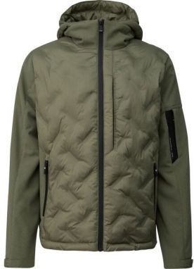 s.Oliver OUTDOOR JACKET Pánska outdoorová bunda, khaki, veľkosť