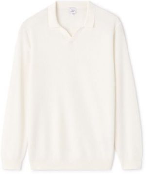 CELIO LEBIREQUIN Pánsky pletený sveter, béžová, veľkosť