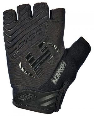 HAVEN DEMO NEO SHORT Krátkoprsté cyklistické rukavice, čierna, veľkosť XXXL