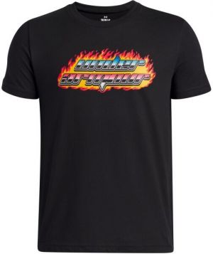 Under Armour FLAME WSS Chlapčenské tričko, čierna, veľkosť L