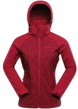 ALPINE PRO HOORA Dámska softshellová bunda, fialová, veľkosť