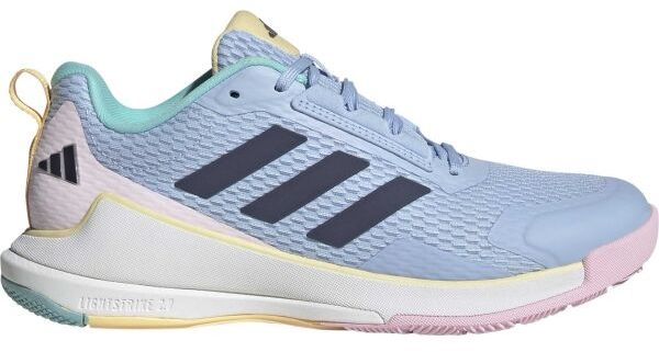 adidas NOVAFLIGHT 2 M Pánska halová obuv, svetlomodrá, veľkosť 37 1/3