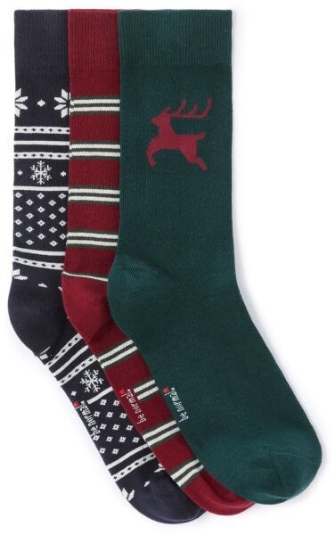 CELIO XMISOCHRIS Ponožky v darčekovom balení, tmavo zelená, veľkosť