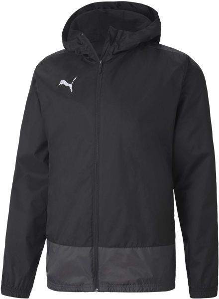 Puma TEAM GOAL 23 TRAINING RAIN JACKET Pánska bunda, čierna, veľkosť XXL
