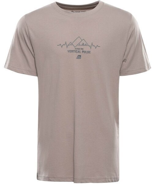 ALPINE PRO TERMES 3 Pánske tričko, sivá, veľkosť