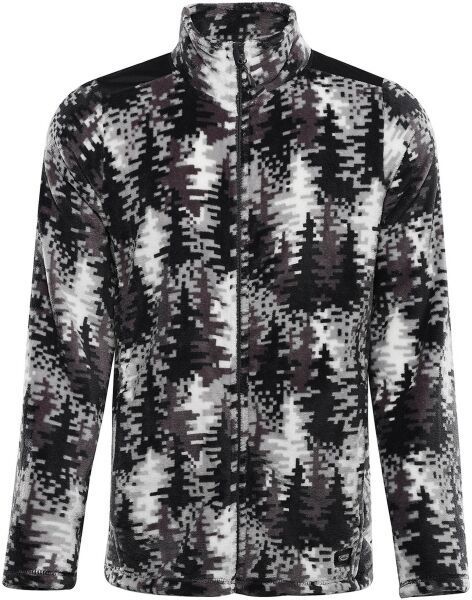 ALPINE PRO EFLIN Pánska flísová mikina, čierna, veľkosť