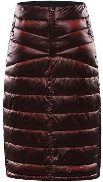 ALPINE PRO LAMMA Dámska zateplená sukňa, vínová, veľkosť