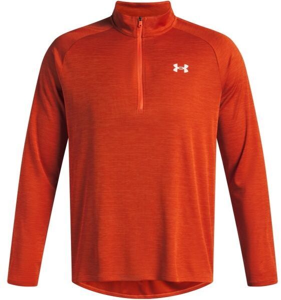 Under Armour TECH TEXTURED Pánske tričko, oranžová, veľkosť M
