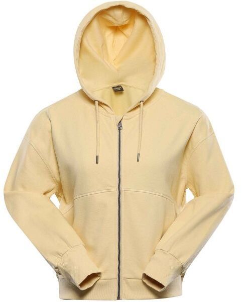 NAX OLOSA Dámska mikina, žltá, veľkosť