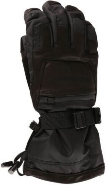 ALPINE PRO REFON Pánske lyžiarske rukavice, čierna, veľkosť
