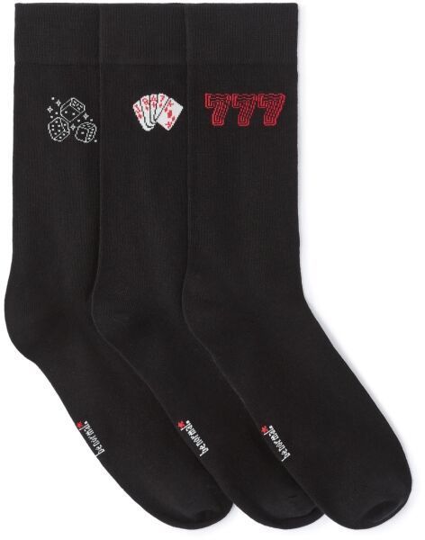 CELIO XMISOPLAY Pánske ponožky v darčekovom balení, čierna, veľkosť