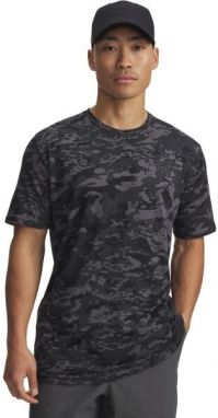 Under Armour ABC CAMO SS Pánske tričko, tmavo sivá, veľkosť XXXL