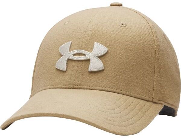 Under Armour BLITZING LOW BRUSHED ADJ Pánska šiltovka, béžová, veľkosť