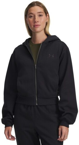 Under Armour ICON VIDA FLEECE Dámska mikina, čierna, veľkosť S