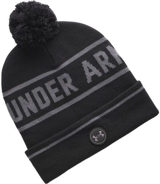 Under Armour DRIVE POM BEANIE Pánska čiapka, čierna, veľkosť
