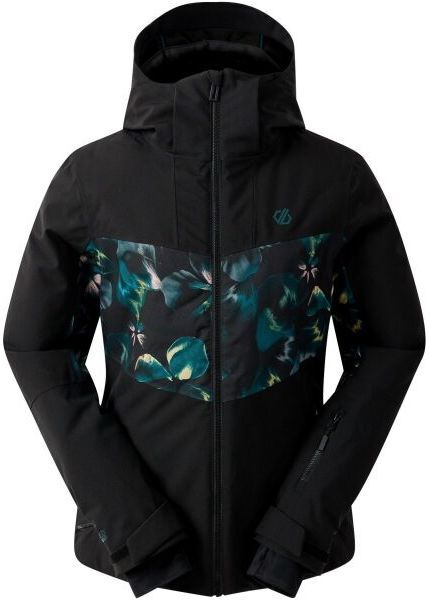 Dare2b ICED JACKET Dámska lyžiarska bunda, čierna, veľkosť